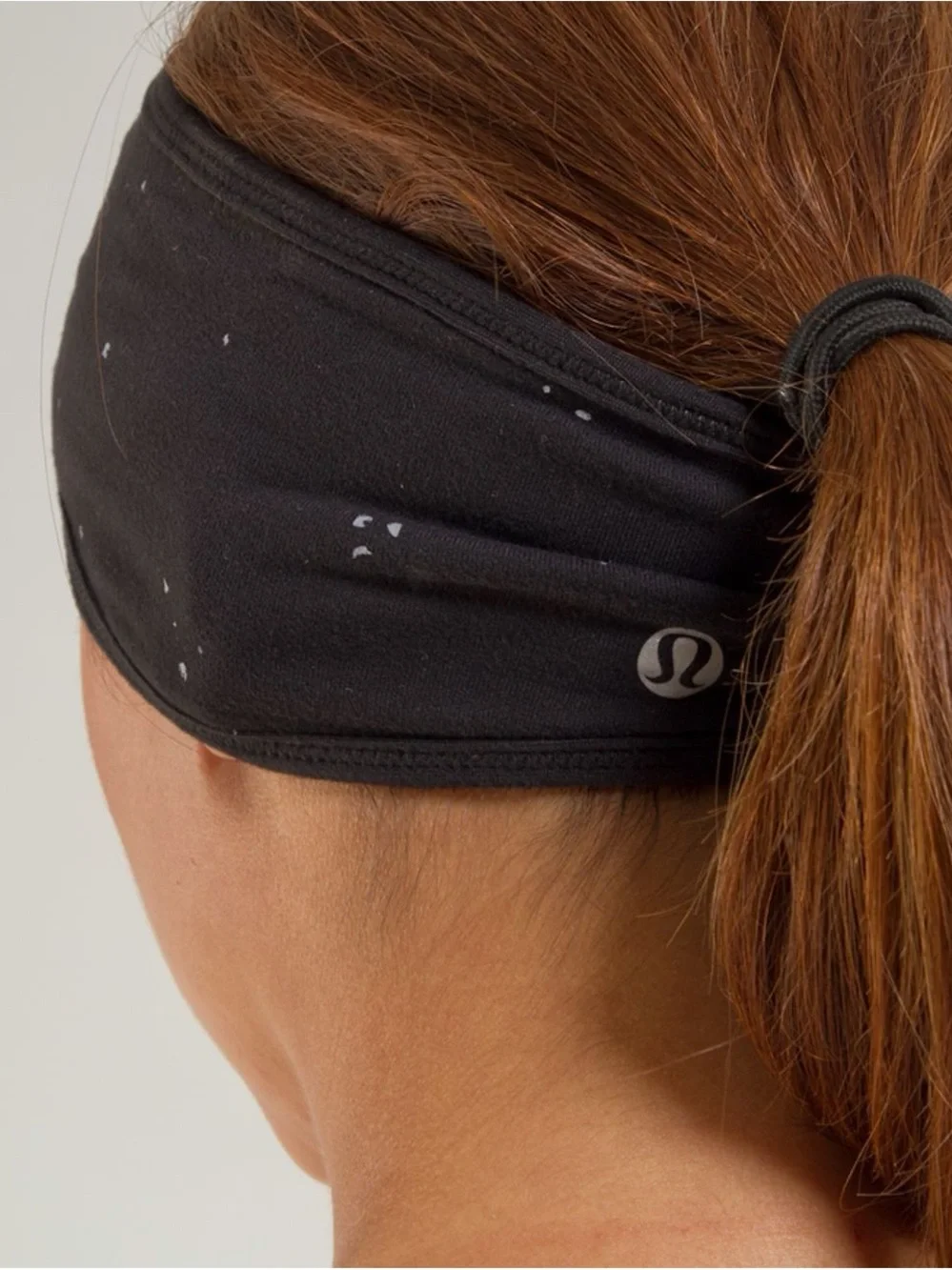 Lululemon Brisk Run Reversible Black‎ Headband